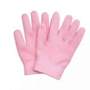 سبا سيستم - قفازات جل لترطيب اليدين - وردي